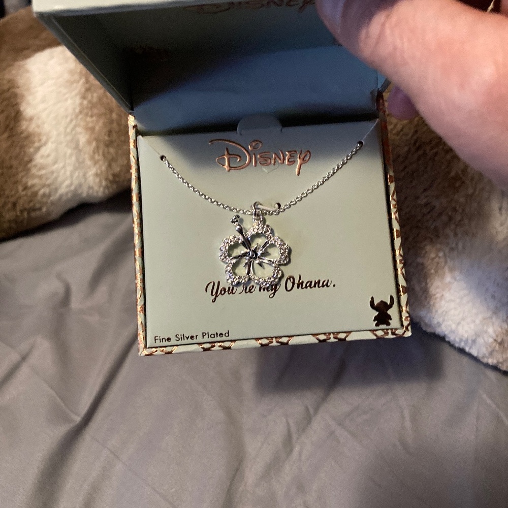 Disney stitch necklace